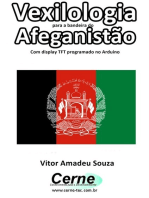 Vexilologia Para A Bandeira Do Afeganistão Com Display Tft Programado No Arduino