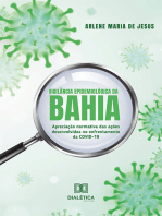 Vigilância Epidemiológica da Bahia: apreciação normativa das ações desenvolvidas no enfrentamento da COVID-19