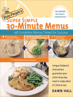 Busy People's Super Simple 30-Minute Menus: 138 Complete Menus Timed for Success