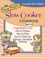 Busy People's Slow Cooker Cookbook
