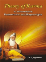 Theory of Karma: As Interpreted in Brahmasūtra and Bhagavadgītā