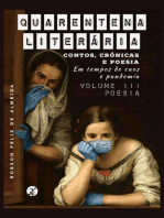 Quarentena Literária - Contos, Crônicas E Poesia, Em Tempos De Caos E Pandemia - Volume 3 - Poesia