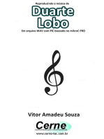 Reproduzindo A Música De Duarte Lobo Em Arquivo Wav Com Pic Baseado No Mikroc Pro