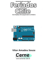 Apresentando Uma Lista De Feriados Do Chile Com Display Lcd Programado No Arduino