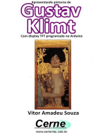 Apresentando Pinturas De Gustav Klimt Com Display Tft Programado No Arduin