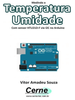 Medindo A Temperatura E Umidade Com Sensor Htu21d-f Via I2c No Arduino