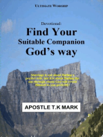 Devotional: Find Your Suitable Companion God's Way: Find Your Suitable Companion God's Way, #1