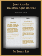 Jesus' Apostles - True Born Again Doctrine