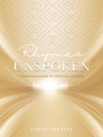 Rhymes Unspoken: From Narcissism to Spiritual Wisdom