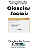 Desenvolvendo Um Jogo No Vc# Para Ensino De Ciências Sociais