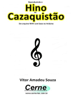 Reproduzindo O Hino Do Cazaquistão Em Arquivo Wav Com Base No Arduino