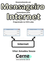 Desenvolvendo Um Mensageiro Instantâneo Pela Internet Programado No Vc# E Php