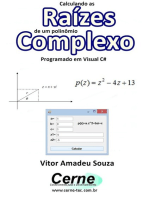 Calculando As Raízes De Um Polinômio Complexo Programado Em Visual C#
