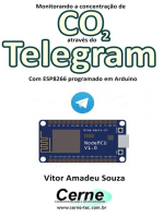 Monitorando A Concentração De Co2 Através Do Telegram Com Esp8266 (nodemcu) Programado Em Arduino