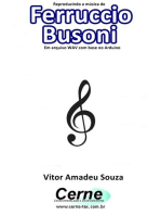 Reproduzindo A Música De Ferruccio Busoni Em Arquivo Wav Com Base No Arduino