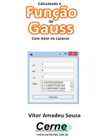 Calculando A Função De Gauss Com Base No Lazarus
