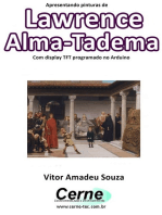 Apresentando Pinturas De Lawrence Alma-tadema Com Display Tft Programado No Arduino