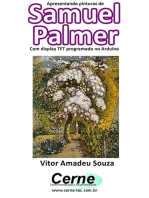 Apresentando Pinturas De Samuel Palmer Com Display Tft Programado No Arduino