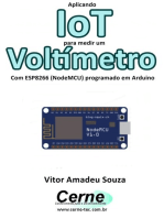 Aplicando Iot Para Medir Um Voltímetro Com Esp8266 (nodemcu) Programado Em Arduino