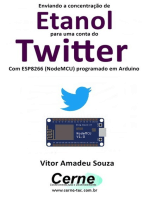 Enviando A Concentração De Etanol Para Uma Conta Do Twitter Com Esp8266 (nodemcu) Programado Em Arduino
