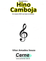 Reproduzindo O Hino De Camboja Em Arquivo Wav Com Base No Arduino