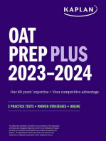 OAT Prep Plus 2023-2024: 2 Practice Tests + Proven Strategies + Online