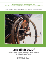 "Mobilität 2020": Mehr Training - Mehr Mobilität - Mehr Teilhabe für Rollstuhlnutzer*innen