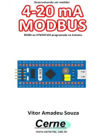 Desenvolvendo Um Medidor 4-20 Ma Modbus Rs485 No Stm32f103 Programado No Arduino