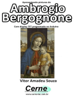 Apresentando Pinturas De Ambrogio Bergognone Com Display Tft Programado No Arduino