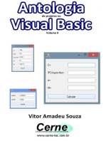 Antologia De Projetos No Visual Basic Volume Ii