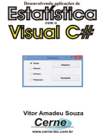 Desenvolvendo Aplicações De Estatística Com O Visual C#
