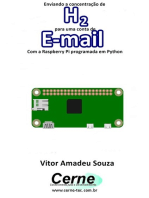 Enviando A Concentração De H2 Para Uma Conta De E-mail Com A Raspberry Pi Programada Em Python