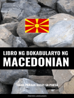 Libro ng Bokabularyo ng Macedonian: Isang Paraan Batay sa Paksa