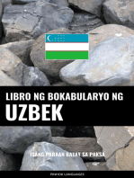 Libro ng Bokabularyo ng Uzbek: Isang Paraan Batay sa Paksa