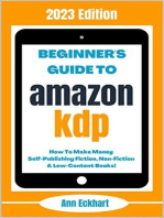 Beginner's Guide To Amazon KDP