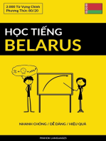 Học Tiếng Belarus - Nhanh Chóng / Dễ Dàng / Hiệu Quả: 2.000 Từ Vựng Chính