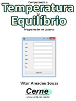 Computando A Temperatura De Equilíbrio Programado No Lazarus