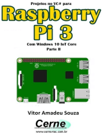 Projetos No Vc# Para Raspberry Pi 3 Com Windows 10 Iot Core Parte Ii
