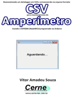 Desenvolvendo Um Datalogger Em Vc# E Armazenando No Arquivo Formato Csv Para Monitoramento De Amperímetro Usando O Esp8266 (nodemcu) Programado No Arduino