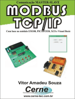 Comunicação Master-slave Modbus Tcp/ip Com Base No Módulo Em100, Pic18f2520, Xc8 E Visual Basic