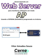 Desenvolvendo Um Web Server Para Monitorar Voltímetro Em Modo Ap Usando O Esp8266 (nodemcu) Programado No Arduino