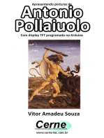 Apresentando Pinturas De Antonio Pollaiuolo Com Display Tft Programado No Arduino