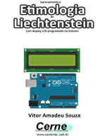 Apresentando A Etimologia De Liechtenstein Com Display Lcd Programado No Arduino