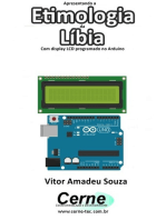 Apresentando A Etimologia Da Líbia Com Display Lcd Programado No Arduino