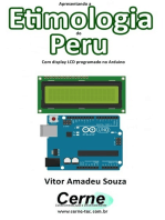 Apresentando A Etimologia Do Peru Com Display Lcd Programado No Arduino