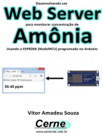 Desenvolvendo Um Web Server Para Monitorar Concentração De Amônia Usando O Esp8266 (nodemcu) Programado No Arduino