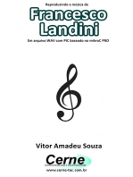 Reproduzindo A Música De Francesco Landini Em Arquivo Wav Com Pic Baseado No Mikroc Pro