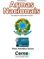 Apresentando As Armas Nacionais Com Display Tft Programado No Arduino