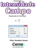 Computando A Intensidade De Campo Programado Em Visual Basic