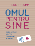 Omul pentru sine: O cercetare asupra psihologiei moralei